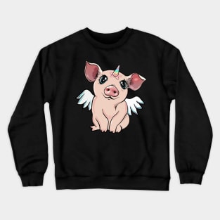 pig unicorn Crewneck Sweatshirt